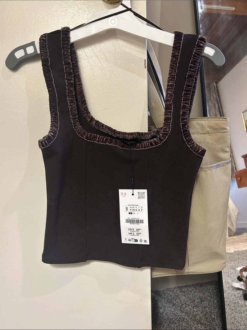 NWT Zara top size small